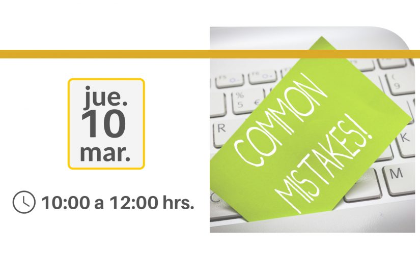 Webinar | Errores Comunes Comercio Exterior