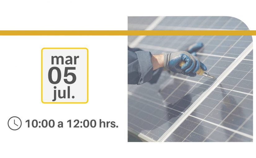 Invitación | Webinar – Situación actual y beneficios de la energía solar en el sector Industrial