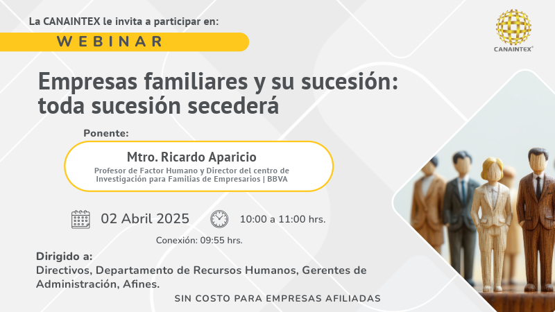 Webinar – Empresas familiares y su sucesión: toda sucesión, sucederá