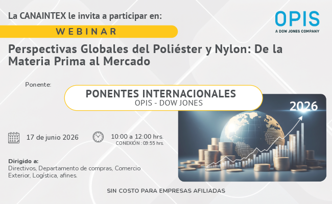 Webinar | Perspectivas Globales del Poliéster y Nylon: De la Materia Prima al Mercado