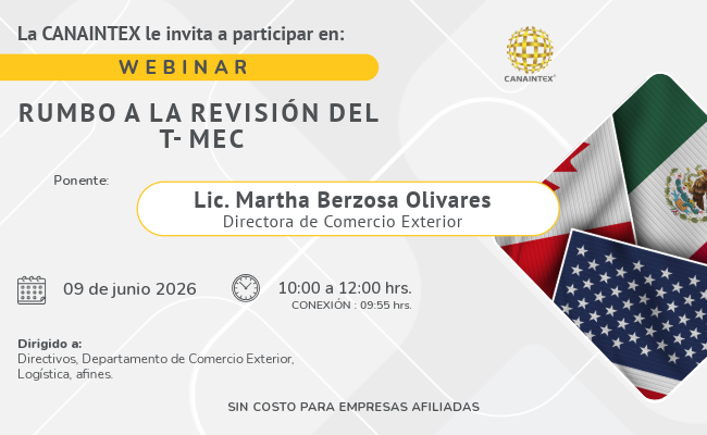 Webinar | Rumbo a la revisión del T- MEC