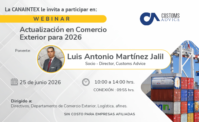 Invitación Webinar | Actualización en Comercio Exterior para 2026