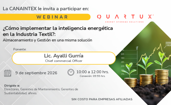 ¿Cómo implementar la inteligencia energética en la Industria Textil? (Almacenamiento de energía)