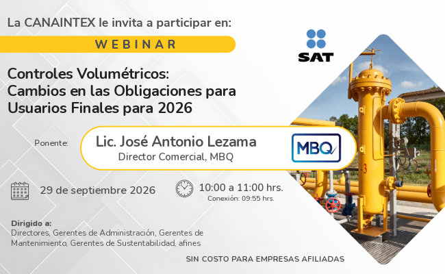 Webinar | Controles Volumétricos: Cambios en las Obligaciones para Usuarios Finales para 2026